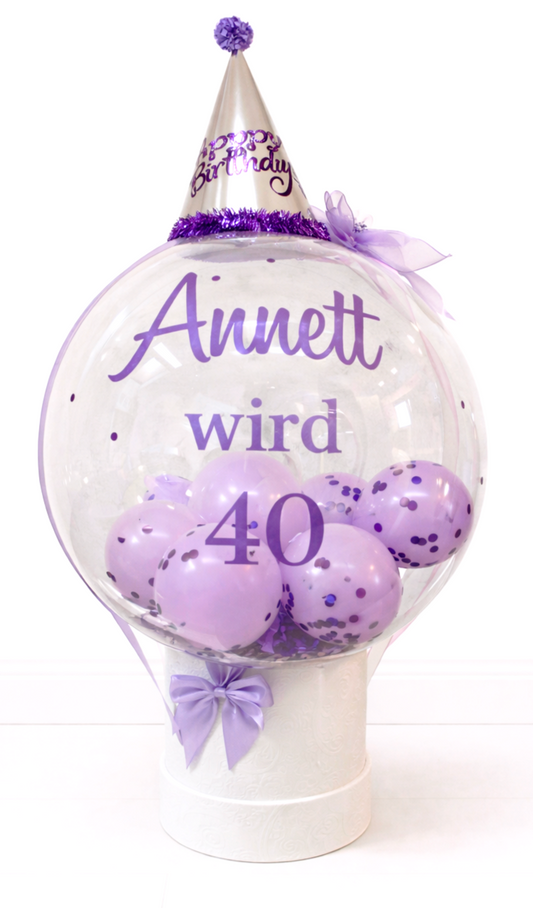 Annett wird 40 - Ballon