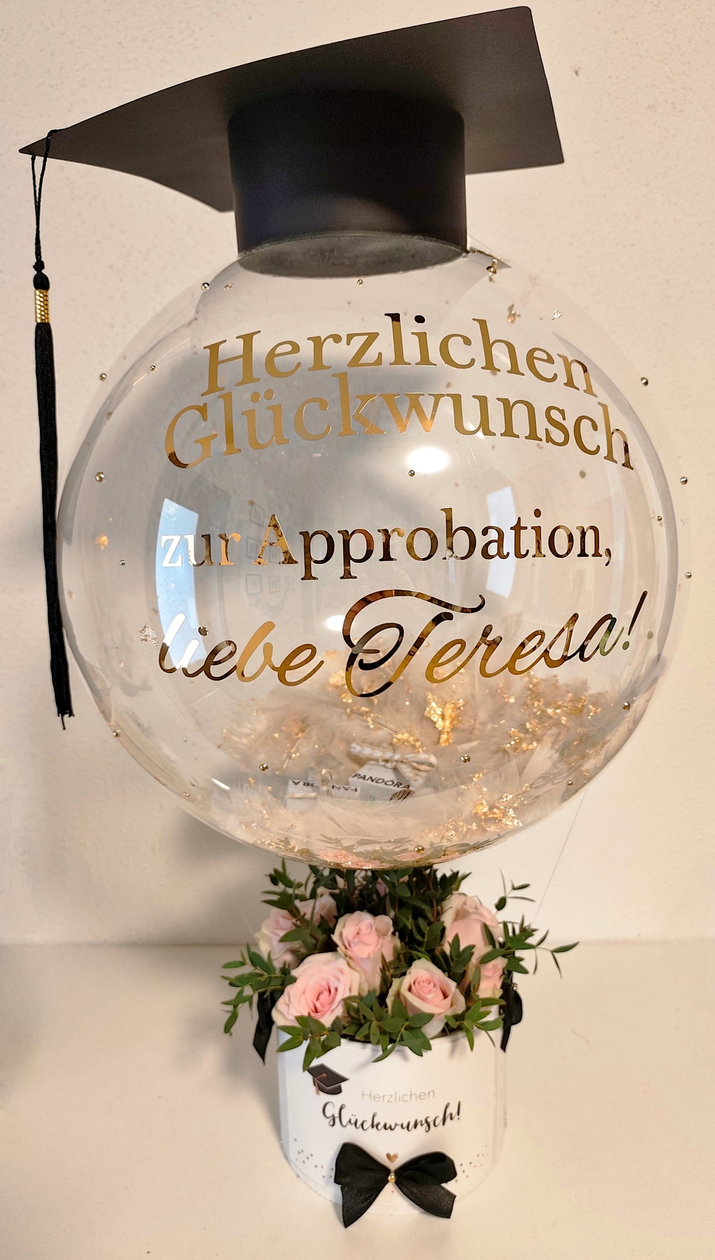 Glückwunsch zur Approbation - Ballon