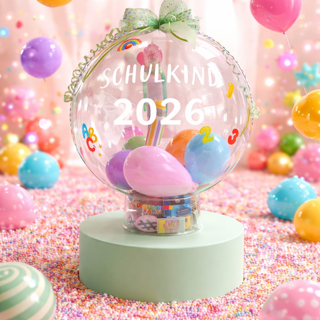 Ausstellungsballon bei Schreib und Spiel
