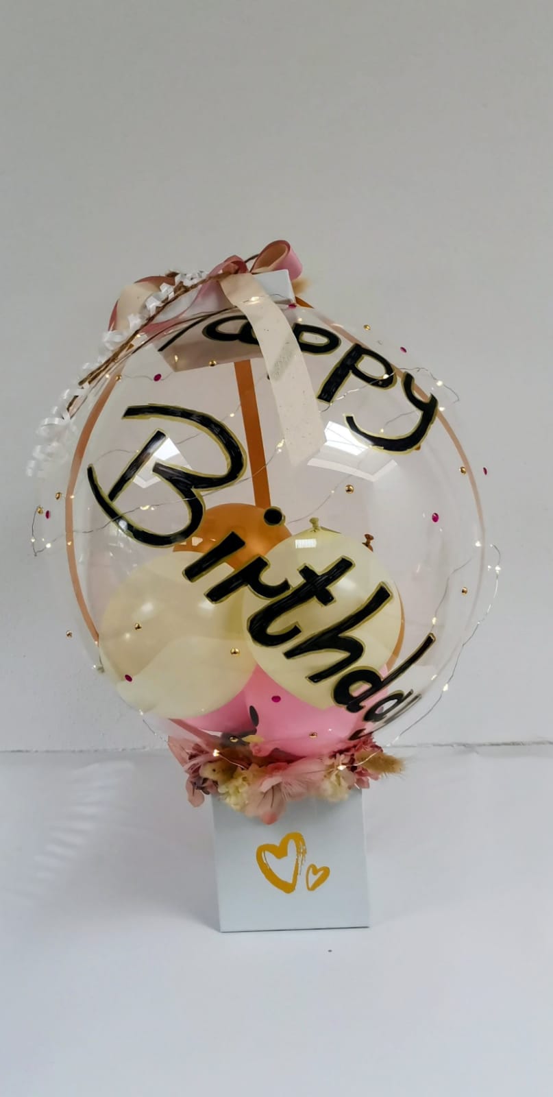 Happy Birthday - Ballon (beleuchtet)